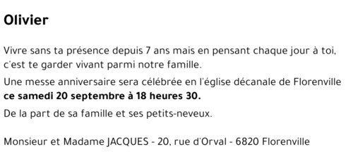 Olivier JACQUES