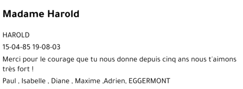 Harold EGGERMONT