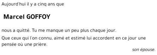 Marcel GOFFOY