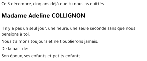 Adeline COLLIGNON