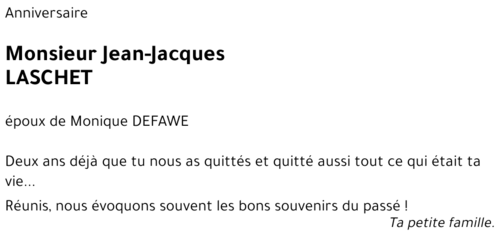 Jean-Jacques LASCHET