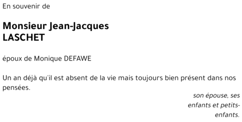 Jean-Jacques LASCHET