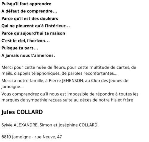 Jules COLLARD