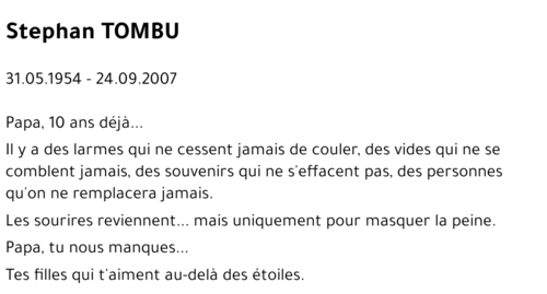 Stéphan TOMBU