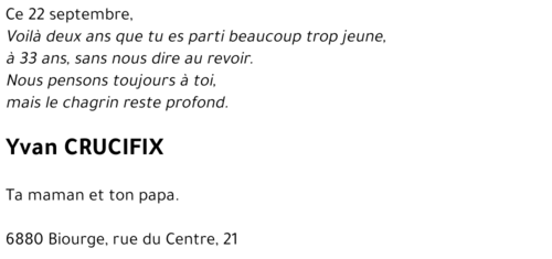 Yvan CRUCIFIX