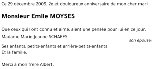 Emile MOYSES