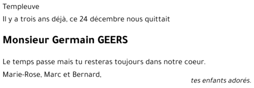 Germain GEERS