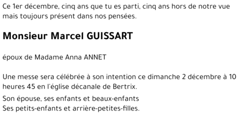 Marcel GUISSART
