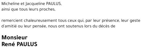 René PAULUS