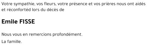 Emile FISSE