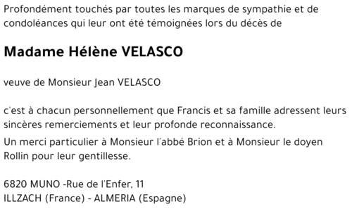 Hélène VELASCO