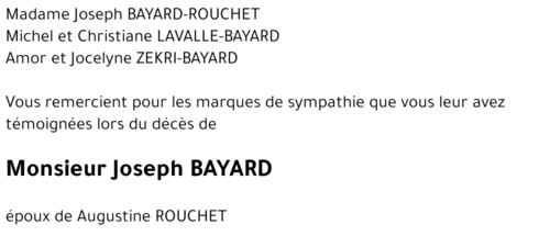 Joseph BAYARD