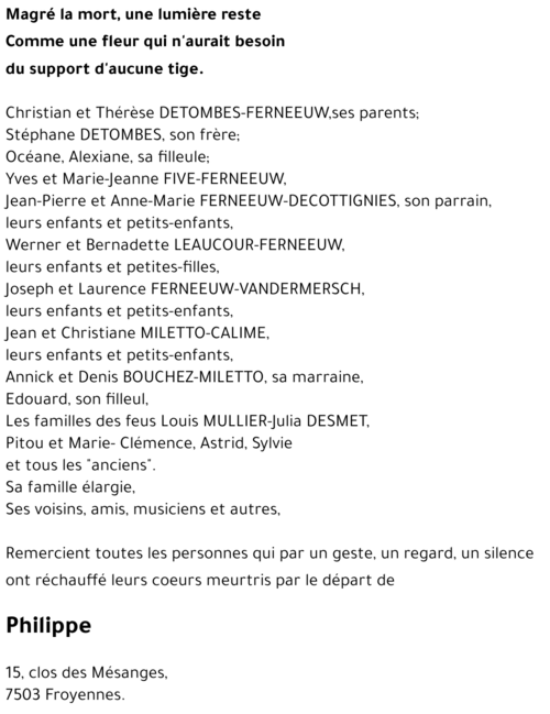 Philippe Detombes
