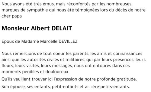 Albert DELAIT