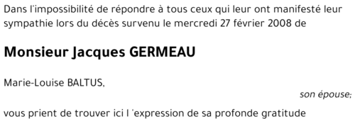 Jacques GERMEAU