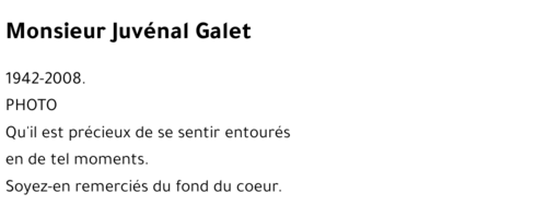 Juvénal Galet