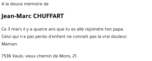 Jean-Marc CHUFFART
