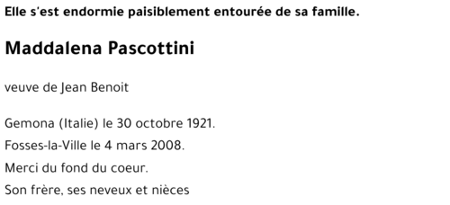 Maddalena Pascottini