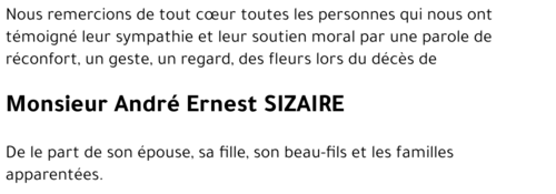 André SIZAIRE