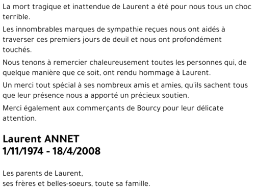 Laurent ANNET