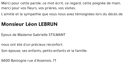 Léon LEBRUN