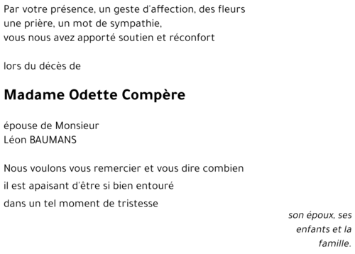 Odette Compère