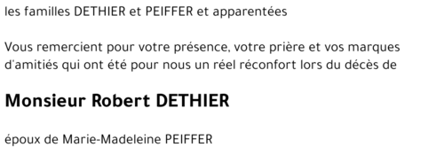 Robert DETHIER