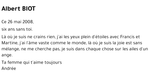 Albert BIOT