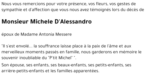 Michele D'Alessandro