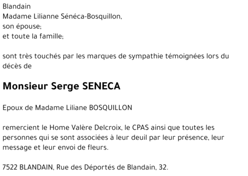 Serge SENECA