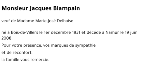 Jacques Blampain