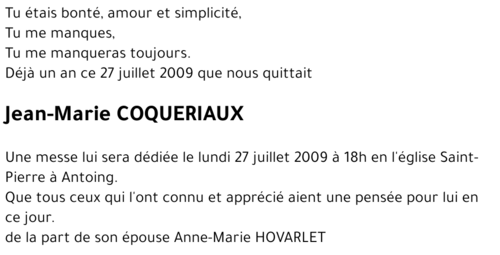 Jean-Marie COQUERIAUX