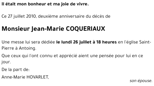Jean-Marie COQUERIAUX