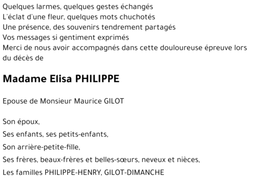 Elisa PHILIPPE