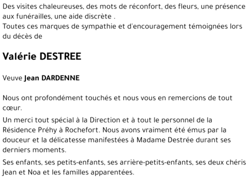 Valérie DESTREE