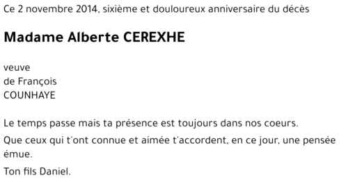 Alberte CEREXHE