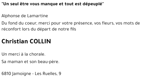 Christian COLLIN