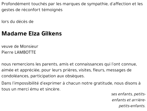 Elza Gilkens