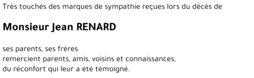 Jean RENARD