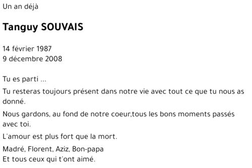 Tanguy SOUVAIS