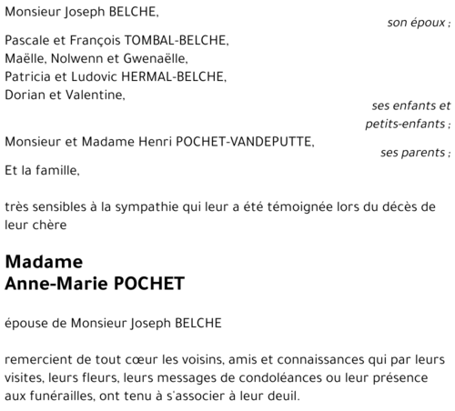 Anne-Marie POCHET