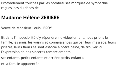 Hélène ZEBIERE