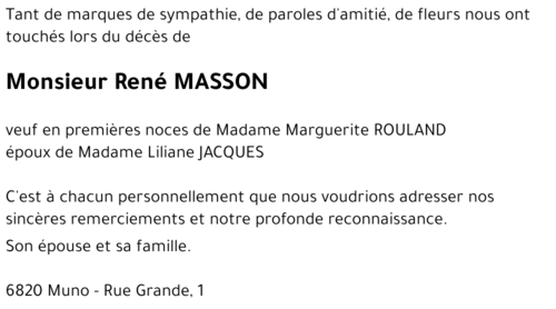 René MASSON