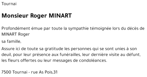 Roger MINART