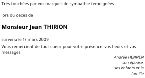 Jean THIRION