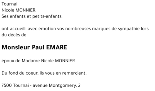 Paul EMARE