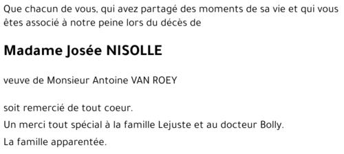Josée NISOLLE