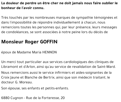 Roger GOFFIN