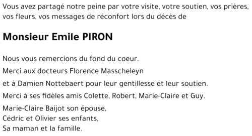 Emile PIRON
