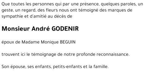 André GODENIR
